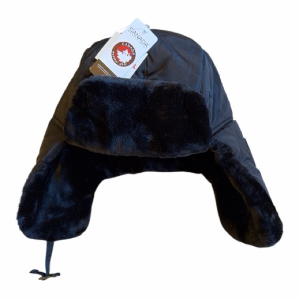 NWT Canada Weather Gear Winter Faux Fur Trapper Hat